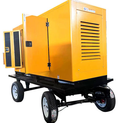 1500 RPM Dongfeng Kangmingsi 100KVA mobiler geräuschloser Generator mit Marathonalternator