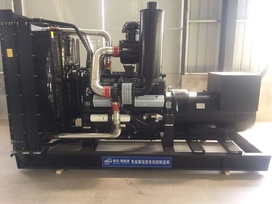 Wassergekühlter 400 kW Shanghai Shendong Dieselgenerator mit purem Kupfer-Bürstenlosmotor