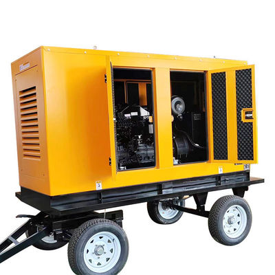 1500 RPM Dongfeng Kangmingsi 100KVA mobiler geräuschloser Generator mit Marathonalternator
