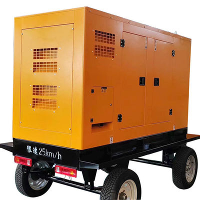 1500 RPM Dongfeng Kangmingsi 100KVA mobiler geräuschloser Generator mit Marathonalternator