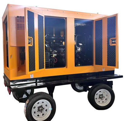 125 KVA mobiler Anhänger Dieselgenerator mit Tiefseemodule und Selbststart
