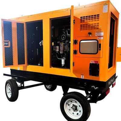 125 KVA mobiler Anhänger Dieselgenerator mit Tiefseemodule und Selbststart