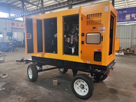 125 KVA mobiler Anhänger Dieselgenerator mit Tiefseemodule und Selbststart