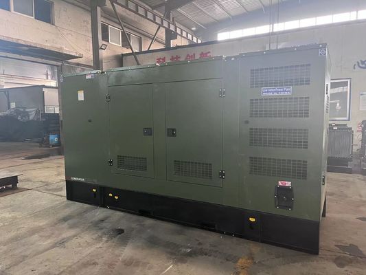 Guangxi Yuchai 375KVA leise Lautsprecher Dieselgenerator mit Wasserkühlsystem