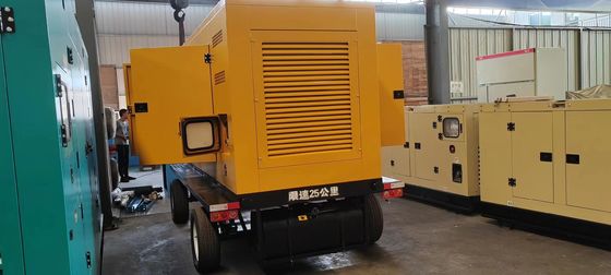 500 KVA WEICHAI Mobilwagen leise Lautsprecher Generator Set 400KW Backup Notstromversorgung Selbststartsystem