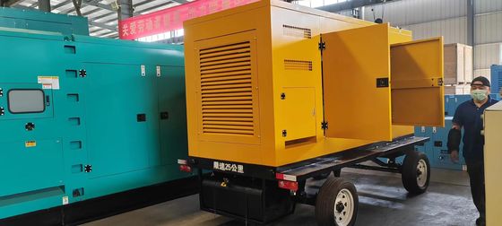 500 KVA WEICHAI Mobilwagen leise Lautsprecher Generator Set 400KW Backup Notstromversorgung Selbststartsystem
