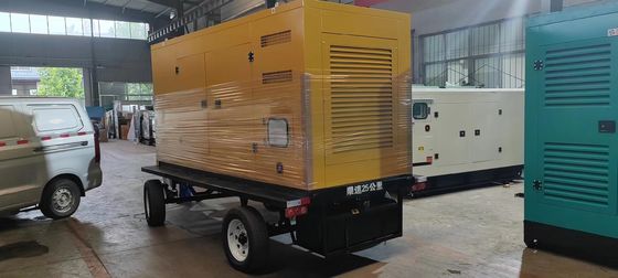 500 KVA WEICHAI Mobilwagen leise Lautsprecher Generator Set 400KW Backup Notstromversorgung Selbststartsystem