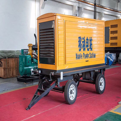100 kW Weichai Portable Diesel Generator Set mit Luftfilter und schalldichtem Gehäuse