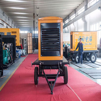 100 kW Weichai Portable Diesel Generator Set mit Luftfilter und schalldichtem Gehäuse