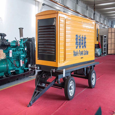 100 kW Weichai Portable Diesel Generator Set mit Luftfilter und schalldichtem Gehäuse