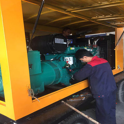 200 kW Weichai Dieselgenerator Set Anhänger mit reinem Kupfermotor und Wasserkühlsystem