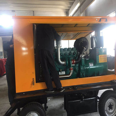 200 kW Weichai Dieselgenerator Set Anhänger mit reinem Kupfermotor und Wasserkühlsystem
