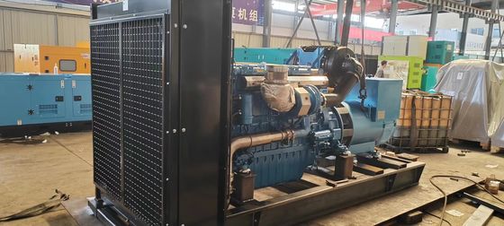 Leistungsstarker 625 KVA Weichai Dieselgenerator für die Notstromversorgung in Schulen