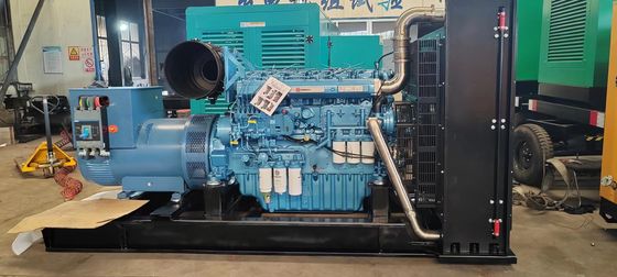 400V 1500RPM 550KW Weichai Dieselgenerator für die Notstromversorgung