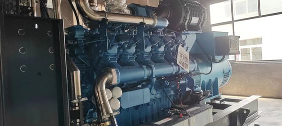 400V 1250KVA Weichai Dieselgenerator Set 1000KW Großstromversorgungsgerät mit Richtungs-Einspritzmotor