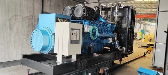 400V 1250KVA Weichai Dieselgenerator Set 1000KW Großstromversorgungsgerät mit Richtungs-Einspritzmotor