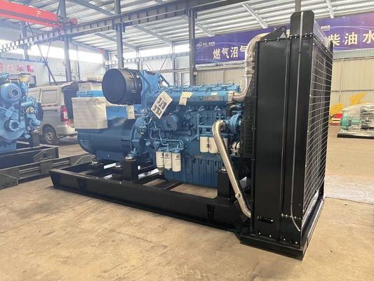 Stille Lautsprecher 50HZ für Weichai 500KW Dieselgenerator Set mit Wasserkühlsystem