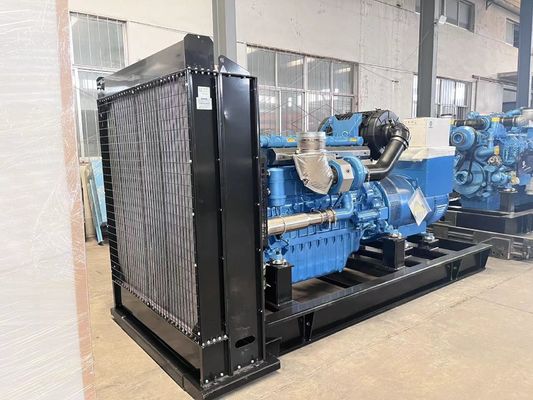 Stille Lautsprecher 50HZ für Weichai 500KW Dieselgenerator Set mit Wasserkühlsystem